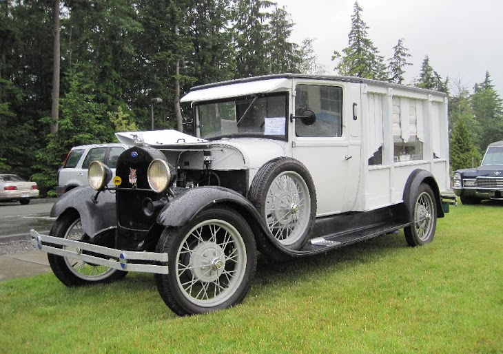 1929 Ford Model A Hearse