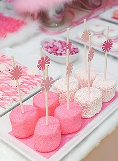Party Frosting: Pink party ideas...