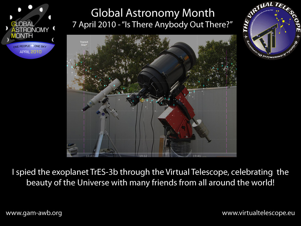 Astroblog Virtual Telescope Watching TrES3's