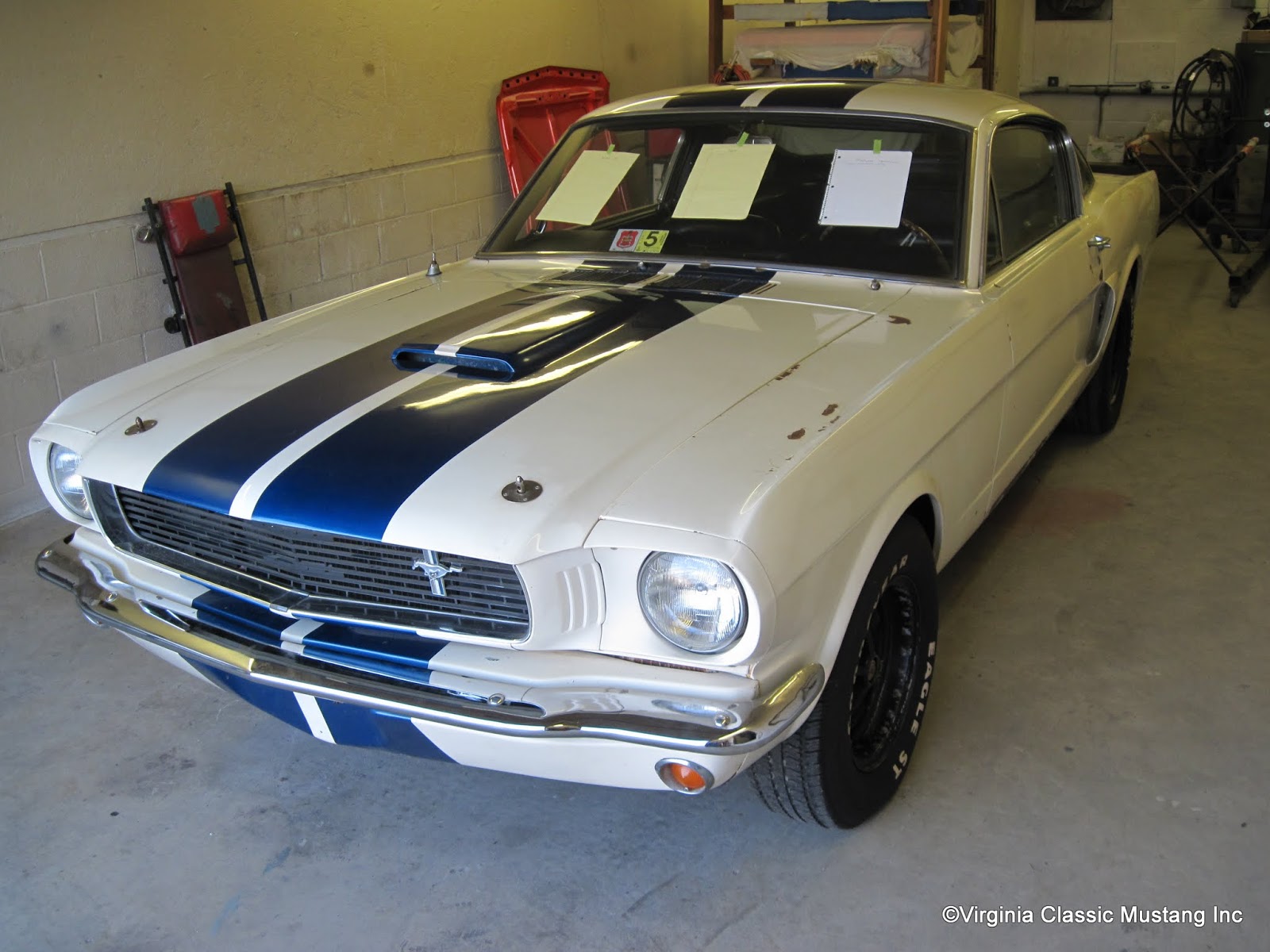 Virginia Classic Mustang Blog: 1966 GT350 Mustang Restoration Project