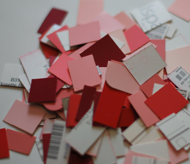 wRIte iT DOwN: Valentine Crafting - From Paint Sample Cards