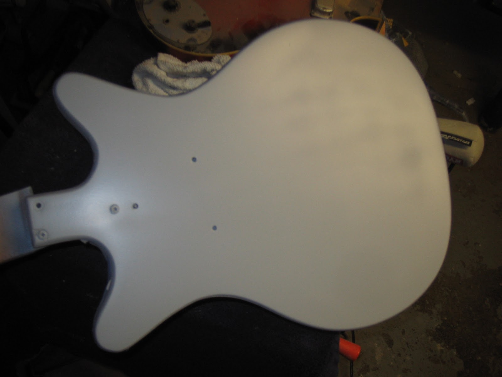 The Guitar Garage 1965 Danoelectro Shorthorn Bass Refinish