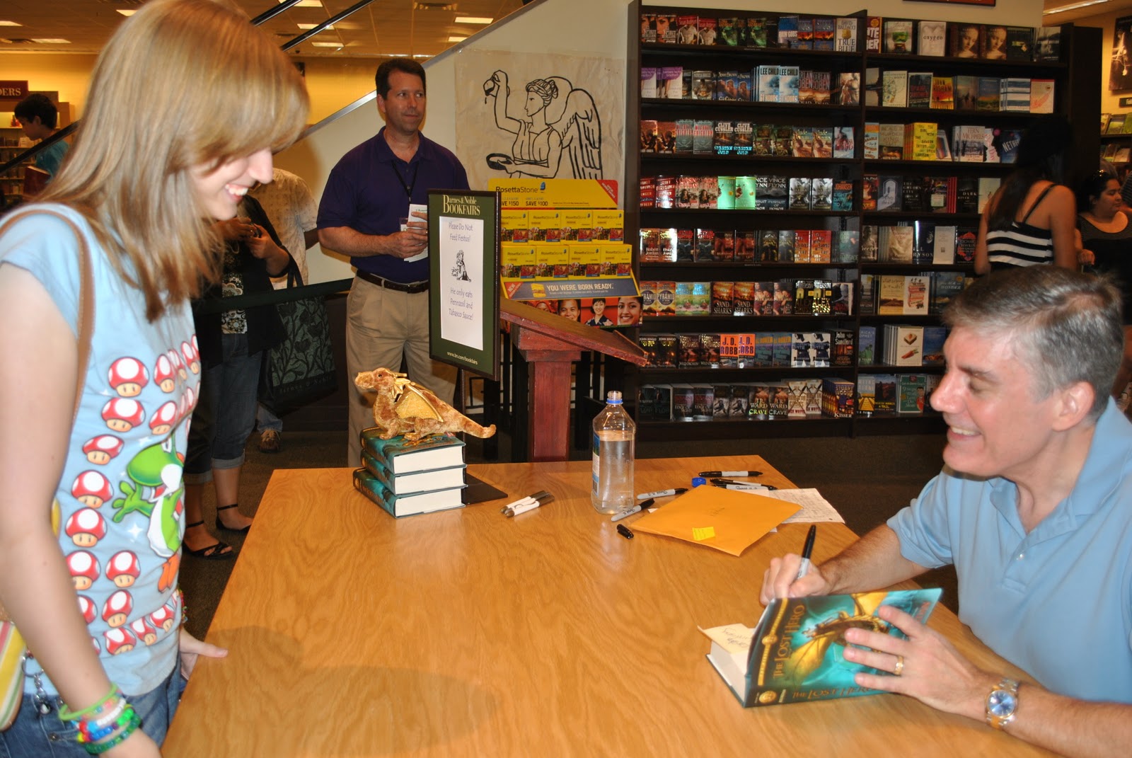 The Psych Nerd: Meeting Rick Riordan