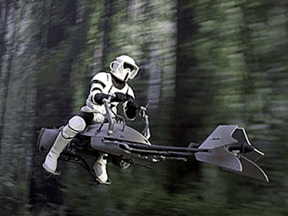 stormtrooper on speeder