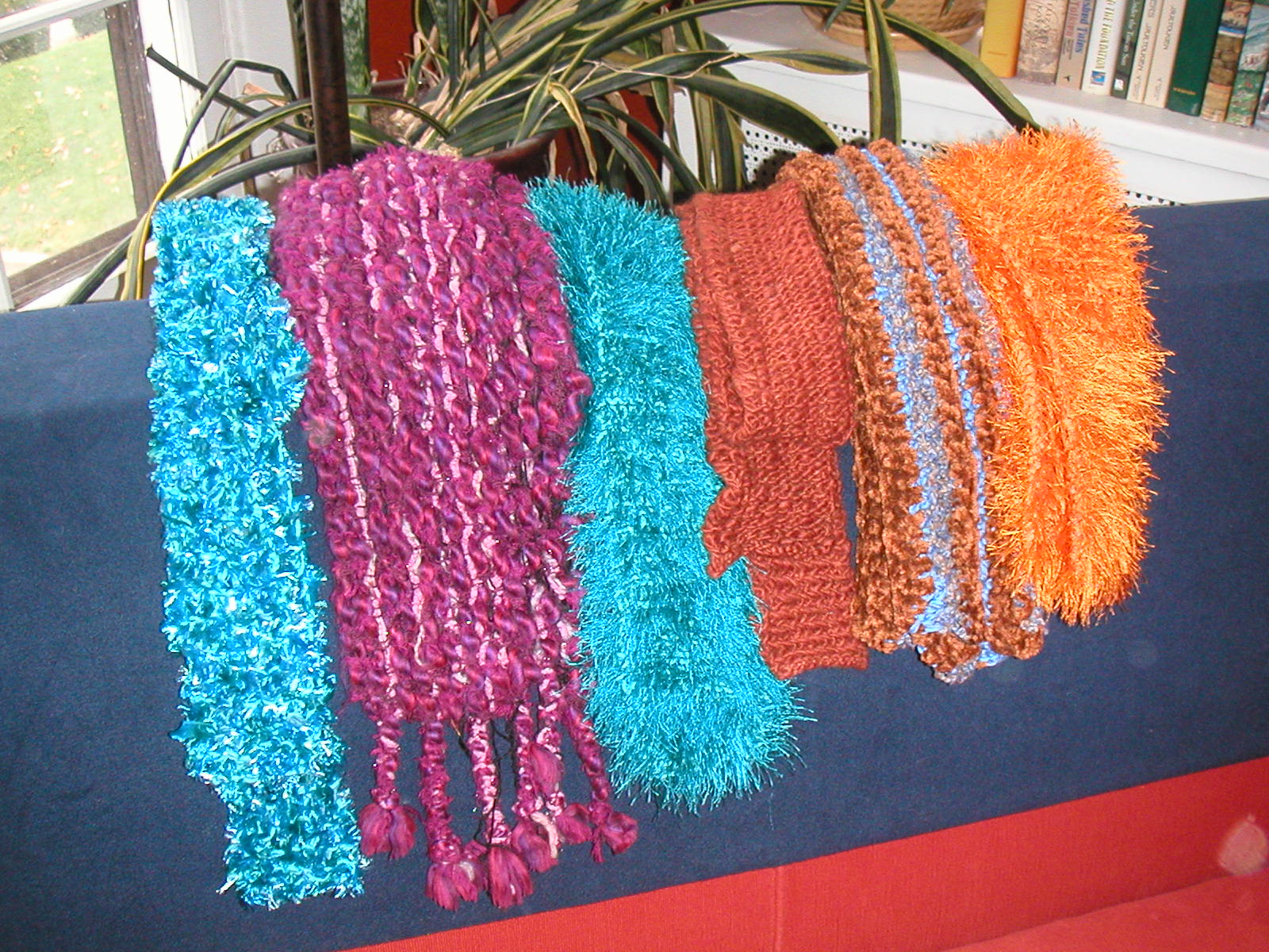 Unraveling Stacy Twostrand variegation baby blanket