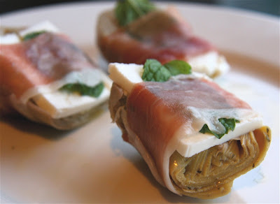 Artichokes with Prosciutto, Feta, and Mint | Easy Finger Foods | Recipes And Ideas For Your Party