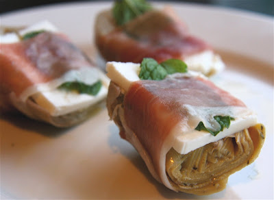 Artichokes with Prosciutto, Feta, and Mint | Easy Finger Foods | Recipes And Ideas For Your Party