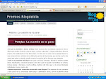 Premio Blog del Día 8-11-09