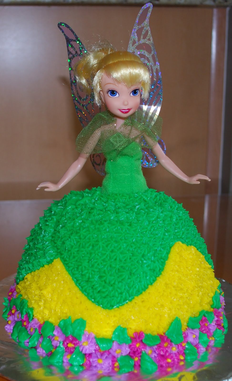 Kristy's Recipes Tinkerbell Cake