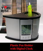 Penholder with Clock