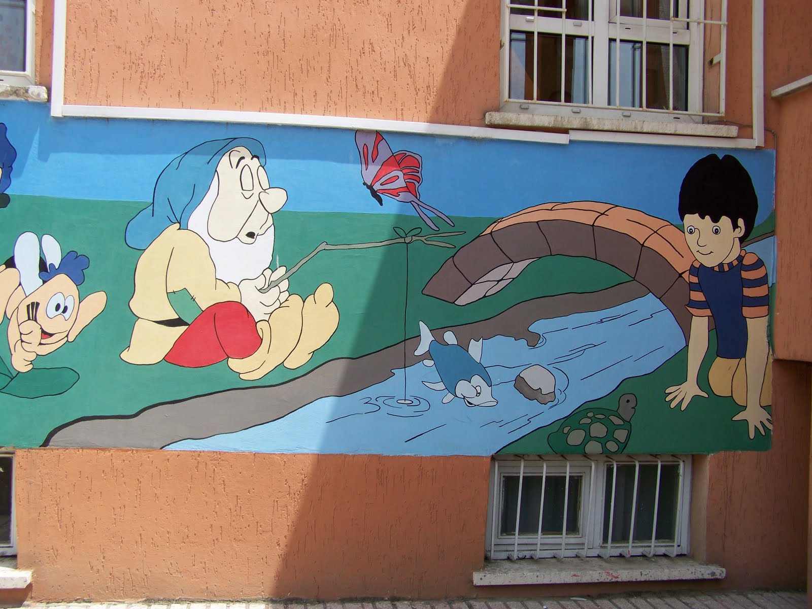 Kurumlara Yapılan Duvar Resmi Projeleri Kmaras Anaokulu Duvar Resmi