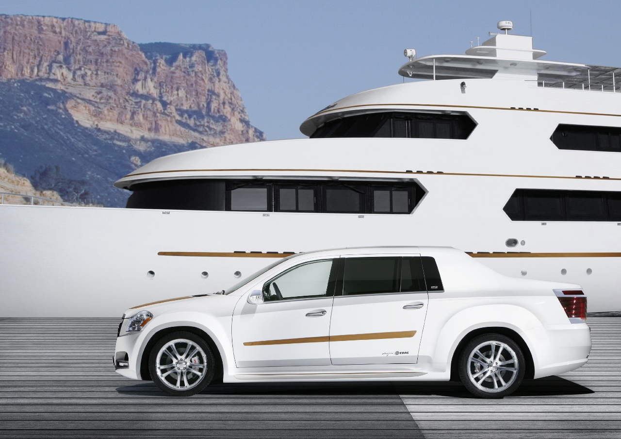 mostcar123321 EDAG LUV 462Hp Mercedes GL Based, Luxury pickup