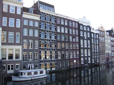 Houses next to canals