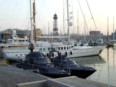 Port Vell in Barcelona