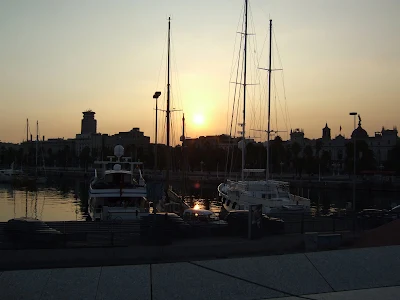 Port Vell in Barcelona