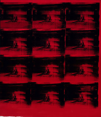 'Red disaster' by Andy Warhol (1963) in high resolution