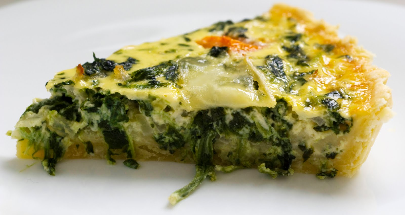 Spinach Quiche | The Baker in Me ~ Bake, Baking, Baked.