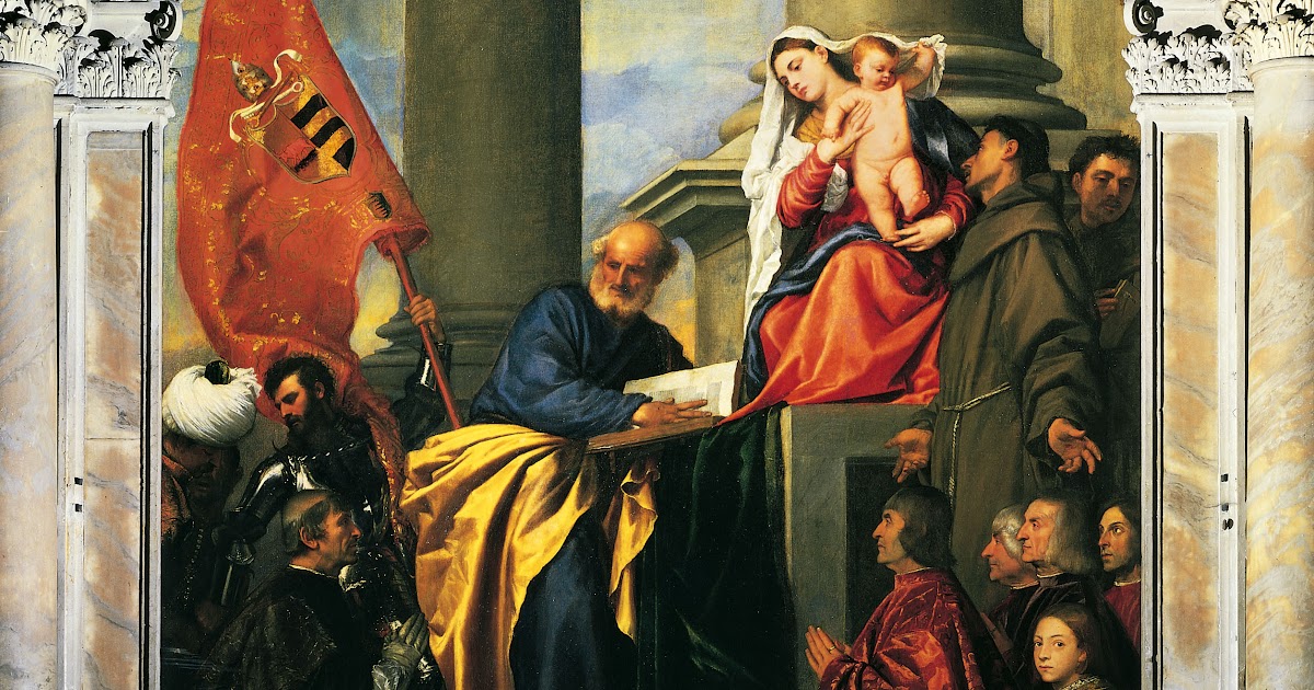 Мадонна пезаро тициан описание картины