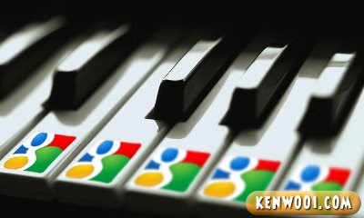 google piano keys