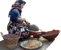 Extraction de l'huile d'argan