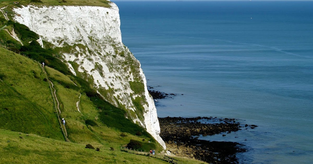 The White Cliffs of Dover. The Gateway from the Continent to Britain ...