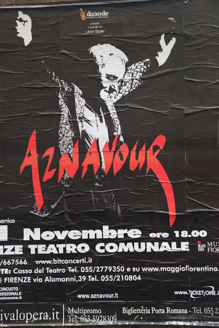 Aznavour in Florence