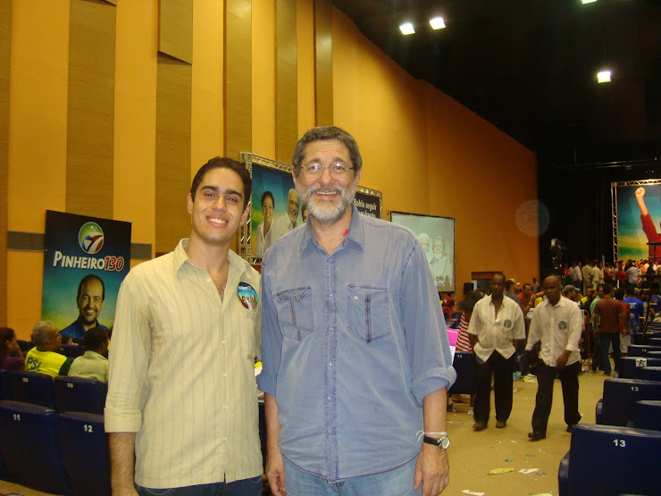 ADRIANO E O PRESIDENTE DA PETROBRAS SERGIO GABRIELLE