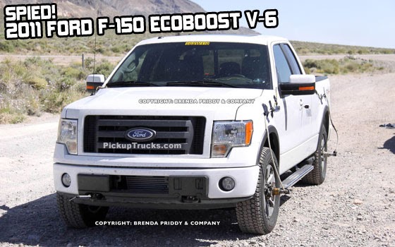 We Love Ford's, Past, Present And Future.: Spied! 2011 Ford F-150 with