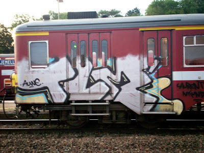 TLM Crew auwe graffiti