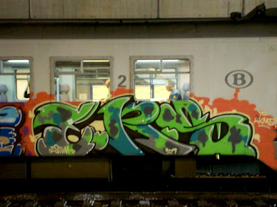 ERS graffiti crew with estum akme