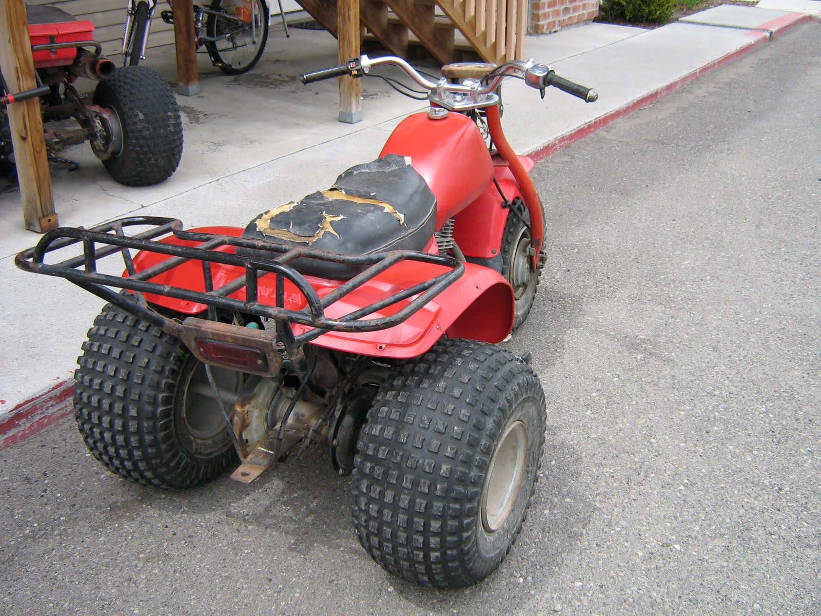 Honda four wheeler plastic #4