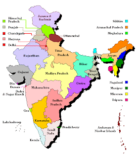 My Small World: Counting Indian States