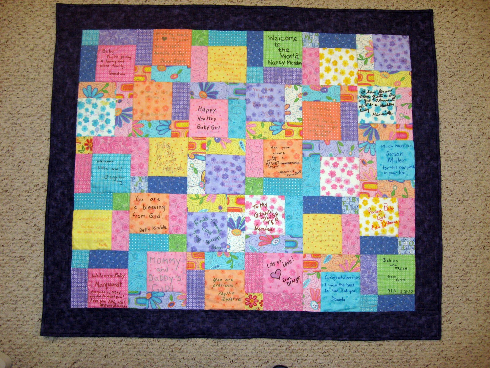 Wild Rose Pastures: Braided Spiral & Baby Shower quilts