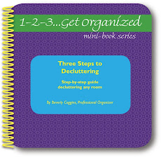 1-2-3...Get Organized Books, Workbooks, Organizing Services, and Free Stuff