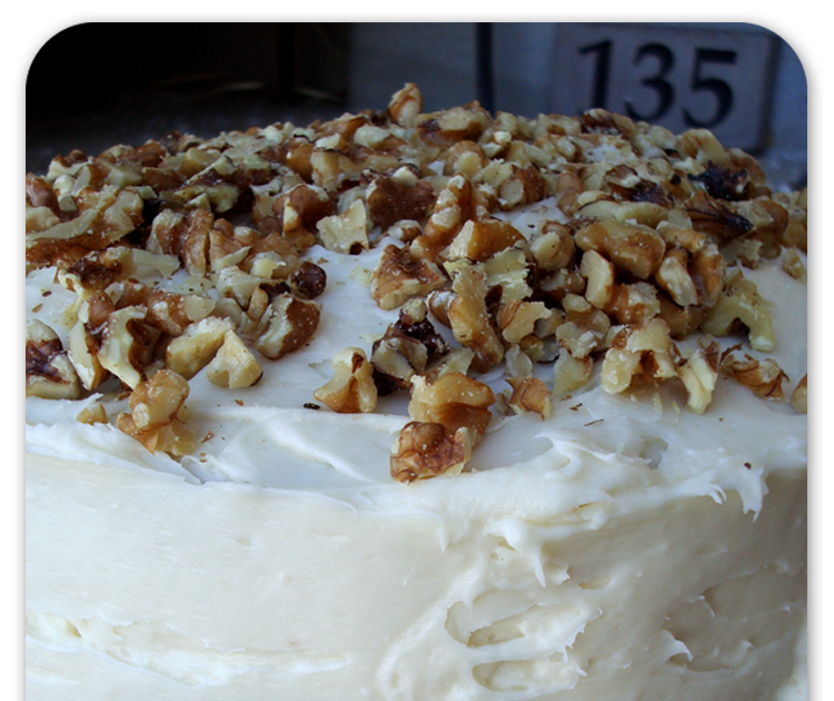 Rookie Cookie: Tricia's Carrot Cake with Cream Cheese Frosting