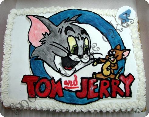 Happy Birthday Tom Cake. Tom and Jerry cakes