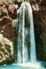 THE FALLS IN SUPAI VALLEY - GRAND CANYON.