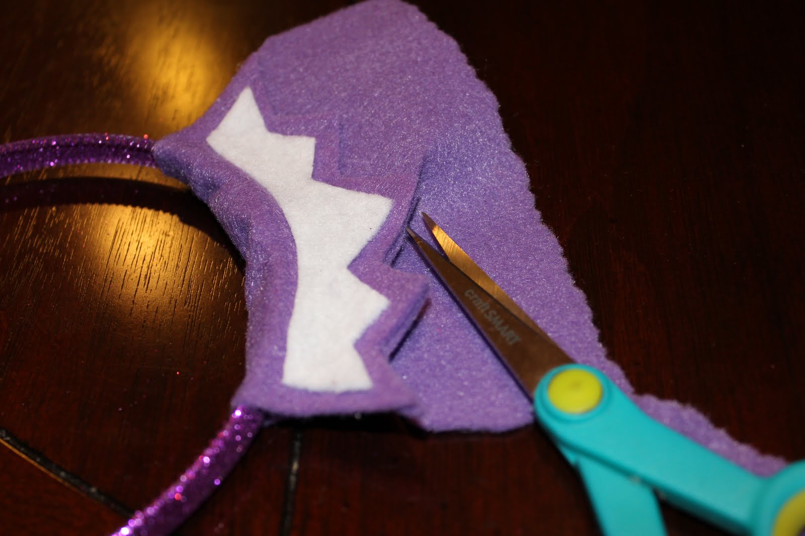 E hoje vai ser uma festa! Tiara de princesa passo a passo