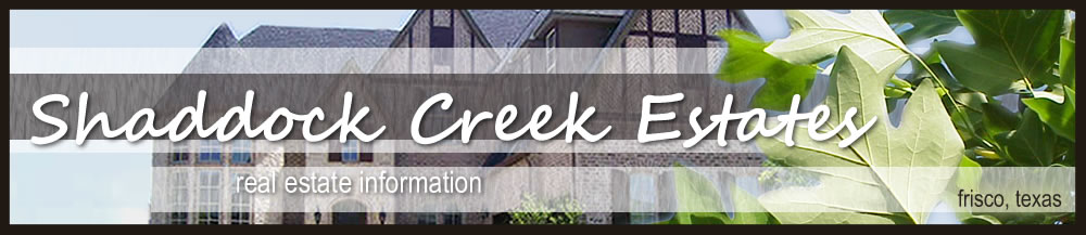Shaddock Creek Estates - Real Estate Information