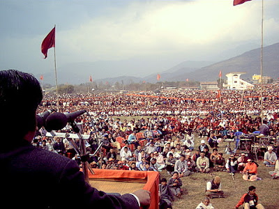 maoist rally nepal