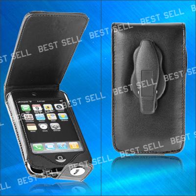 ipod touch leather case with magnetic clip
