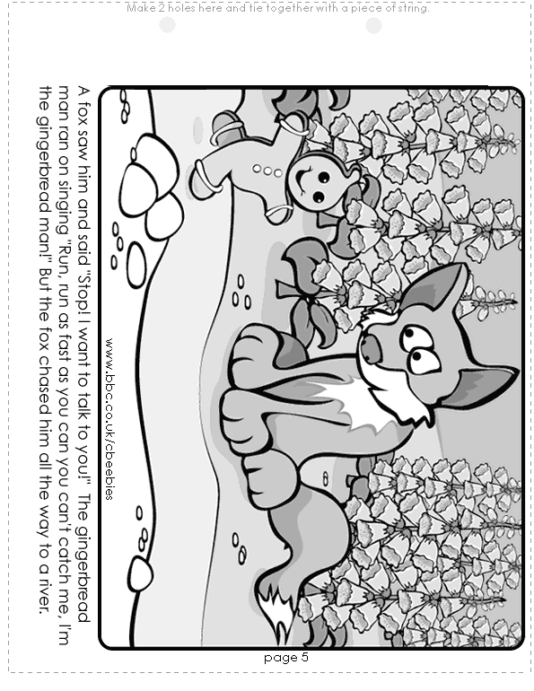 ENGLISH IS FUN: GINGERBREADMAN STORY