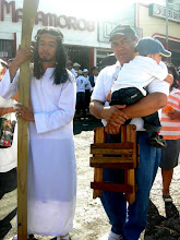 VIACRUCIS  DE LA SANGRE DE CRISTO, VIERNES SANTO , MANAGUA, NICARAGUA 2010