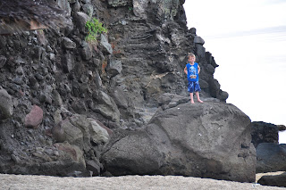 Brayden on the Rock