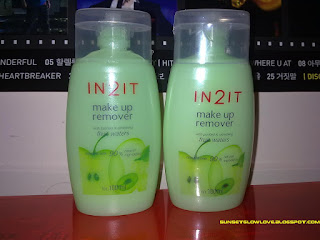 IN2IT Makeup Remover bottles