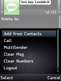 way2sms j2me app