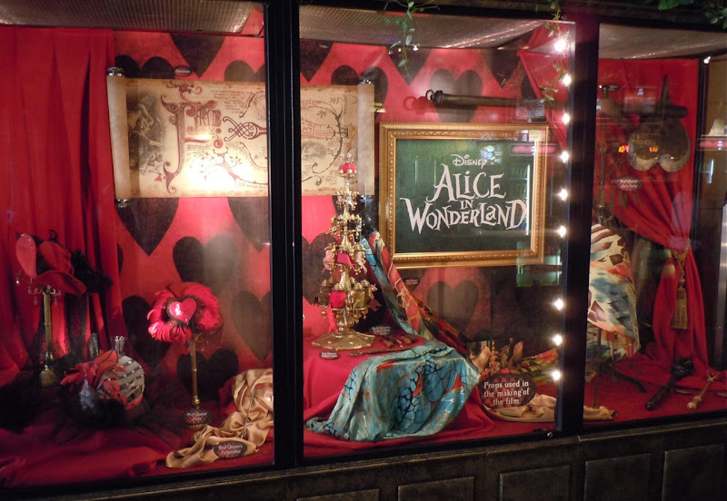 Alice in Wonderland movie props