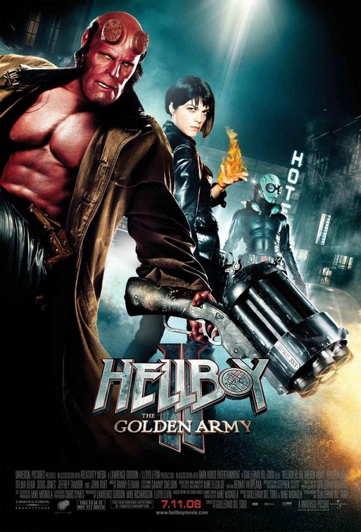 Hellboy II The Golden Army movie poster