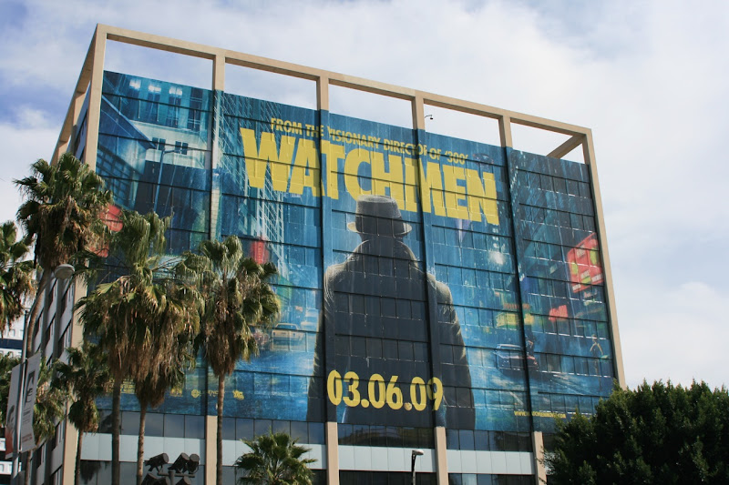 Watchmen movie Rorschach billboard