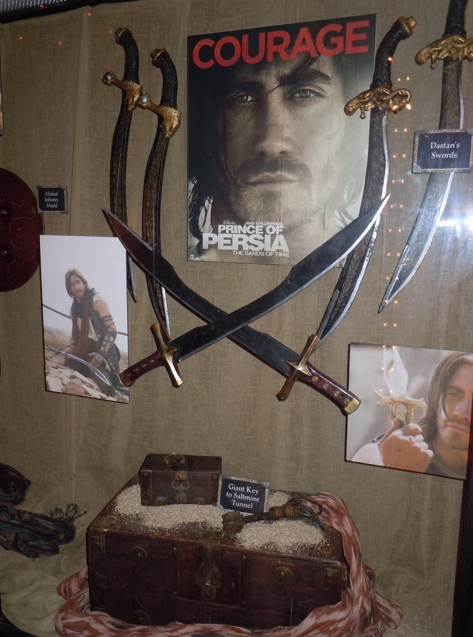Hollywood Movie Costumes and Props: Swords and scenery props from